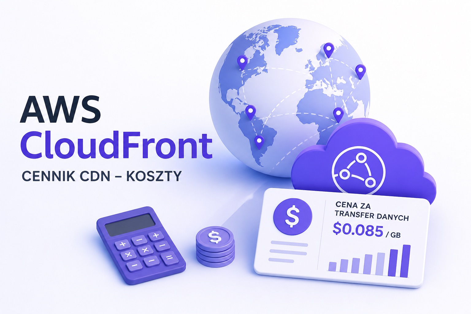 AWS CloudFront: cennik CDN 2026, ile kosztuje, jak liczyć i jak obniżyć rachunek